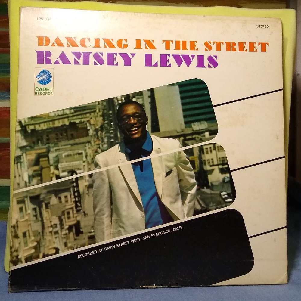 Ramsey Lewis (Trio) Dancing In The Streets 1967 gatefold Vinyl Record